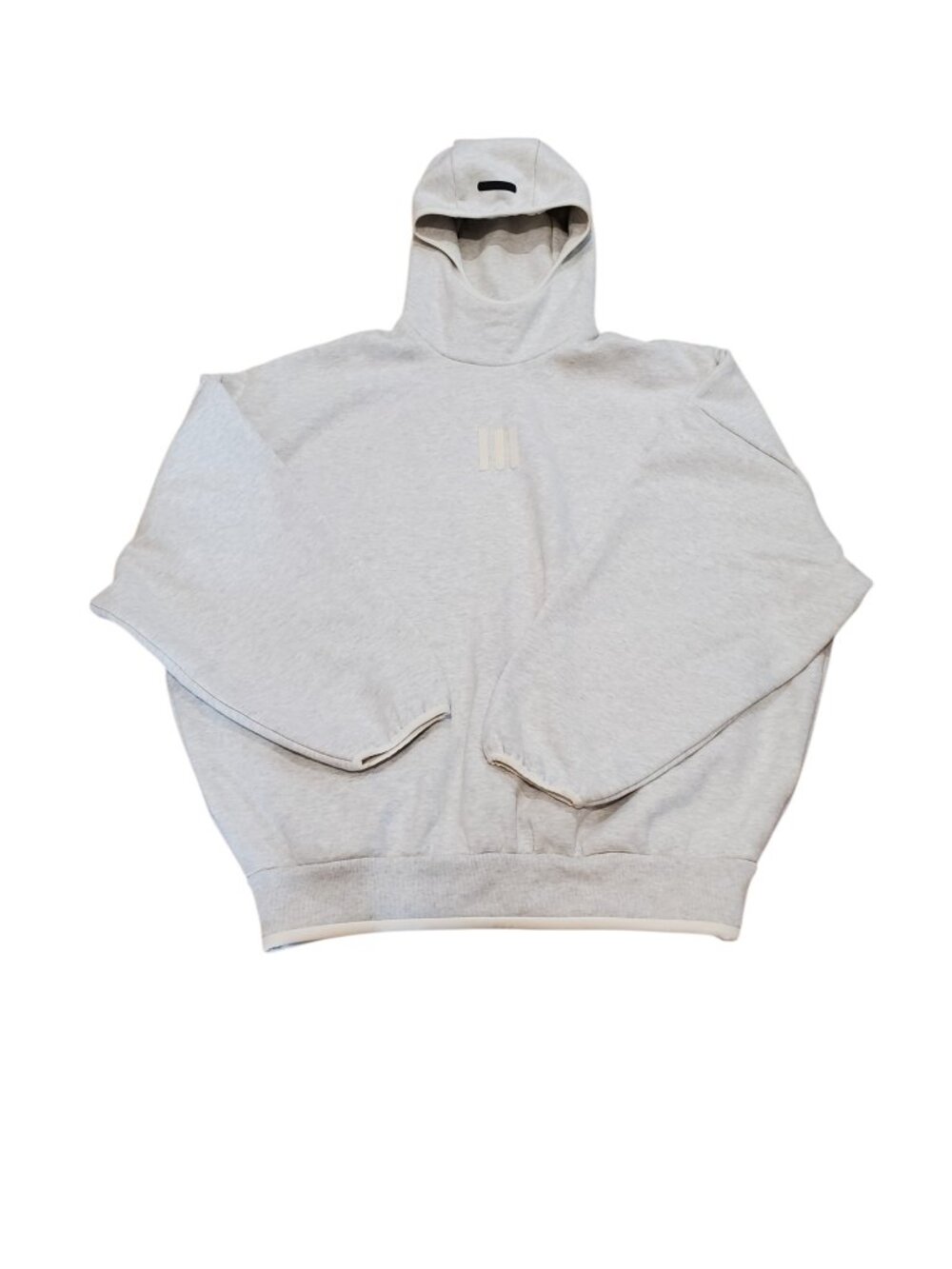 FEAR of GOD Athletics X ADIDAS Heathered Heavy Fleece Hoodie Men's SZ S